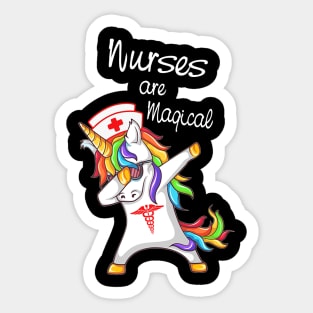 Nurses Are Magical Sticker